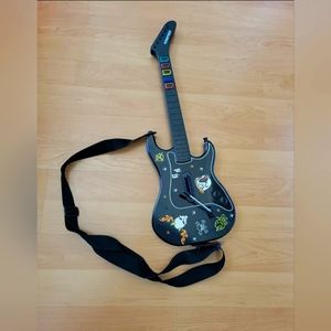 Playstation 2 PS2 RedOctane KRAMER STRIKER Guitar Hero Wireless No Dongle TESTED